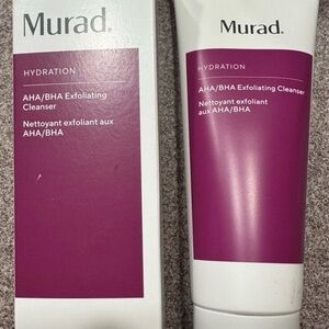 Murad Hydration AHA/BHA Exfoliating Cleanser - White and Pink